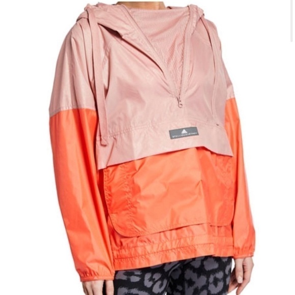 Adidas by Stella McCartney Colorblock Windbreaker size small - Picture 3 of 13